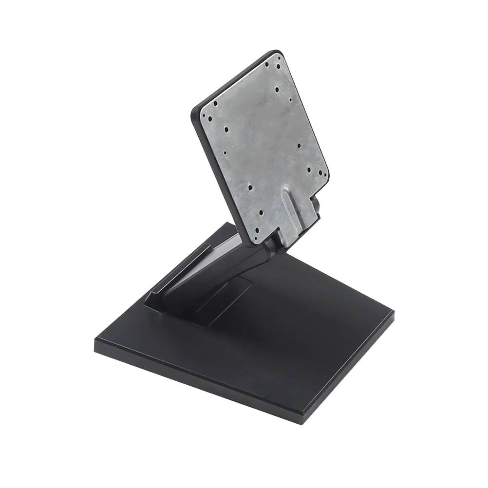 

Practical Sturdy Simple Folding TV Stand Adjustable Monitor Stand Tabletop TV Stand LCD Monitor Base Stand