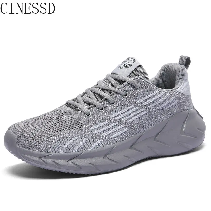 

Plus Size Men's Shoes Spring Mesh Breathable Sports Leisure Student Men's Running Shoes Lightweight