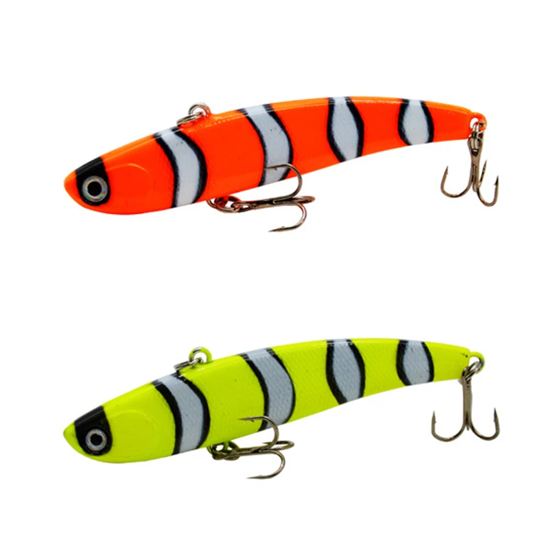 

1Pc Sinking Vibration Fishing Lure Hard Bait Artificial Ice Fishing Pike Bait Tackle