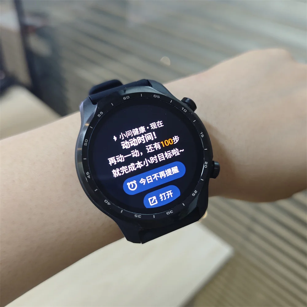 Фото TicSmartwatch Pro 3 (бывший в порядке) WH12018 Wear OS 3.5 Встроенный GPS IP68 Водонепроницаемая машина с дисплеем №5