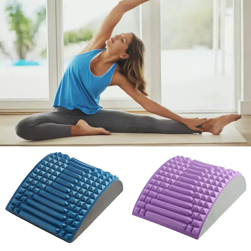 

Back Stretcher Pillow Neck Lumbar Support Massager For Neck Waist Back Sciatica Herniated Disc Pain Relief Massage Relax To V8V1