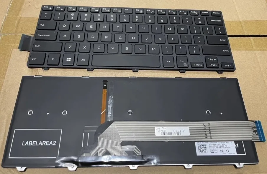 Новая клавиатура US для ноутбука Dell 14-3446 3448 3449 3459 5448 3467 3458 5455 5445 клавиатура с подсветкой (art.: 3920c7aaa9182) - 3920c7aaa9182
