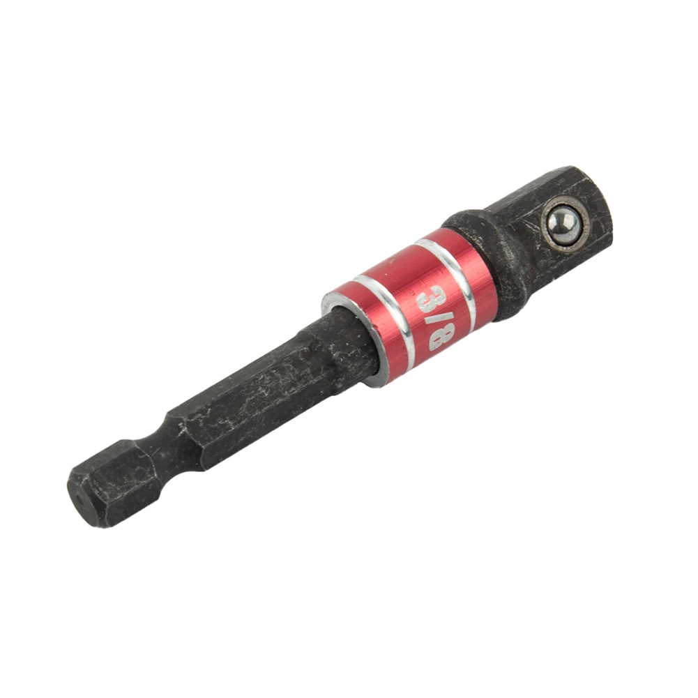

3pcs/set Drill Socket Adapter 1/4" Hex Shank Impact Driver Extension Bar 1/4" 3/8" 1/2" Extension Drill Bits Impact Wrenc Drill