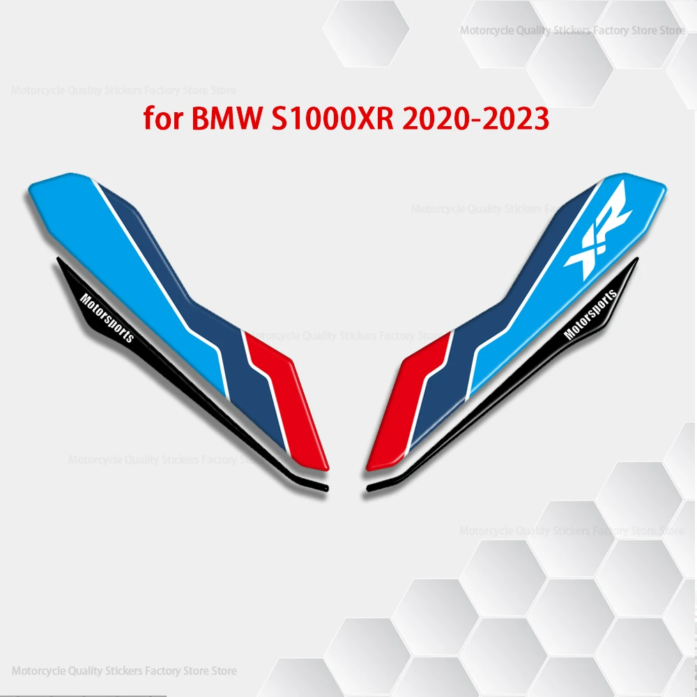 

3D гелевая защита переднего дефлектора для BMW S1000XR S 1000 XR 2020 2021 2022 2023, комплект наклеек для защиты краски мотоцикла