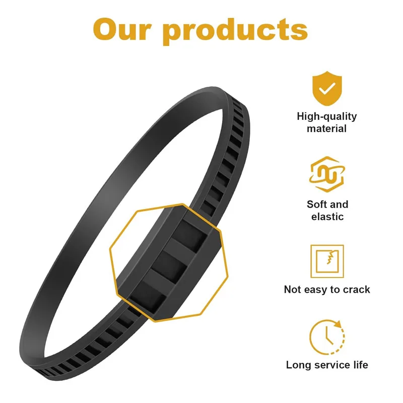 Лента для ленточной пилы 650721-00 Dewalt Резиновая лента шин 514002079 A02807 DCS374 DWM120