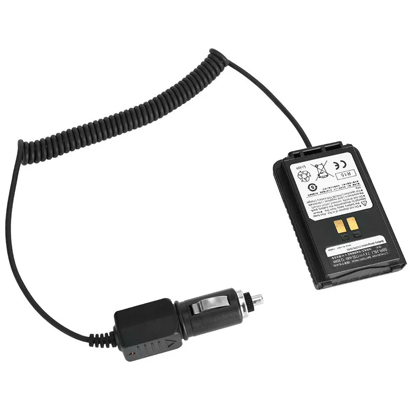 Adattatore Eliminatore Batteria Per Caricabatteria Da Auto 12/24V Per Yaesu Walkie Talkie Ft4X Ft4Xr Ft-4X Ft-4Xr Sbr-28 Radio Per Sbr-28Li