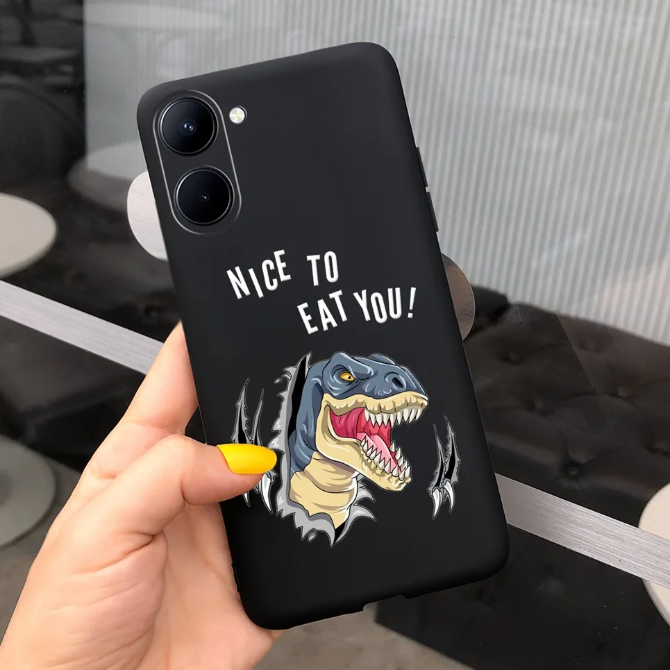 Чехол для Realme V23 6 58 дюйма чехол детей модный матовый противоударный мягкий ярких