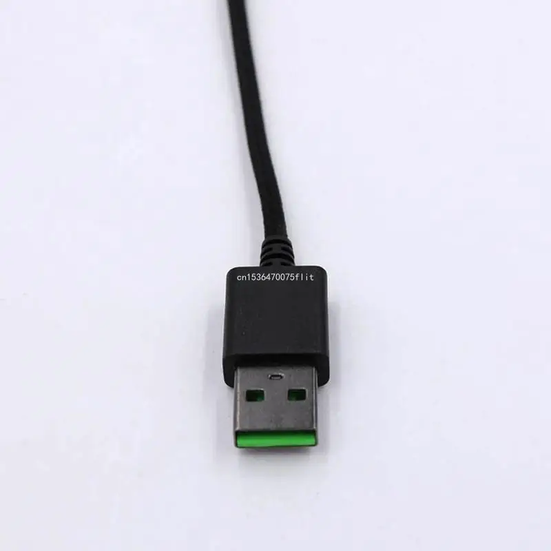 

USB-мышь, кабель для мыши, нейлоновый ПВХ-провод для razer DeathAdder Essential Dropship