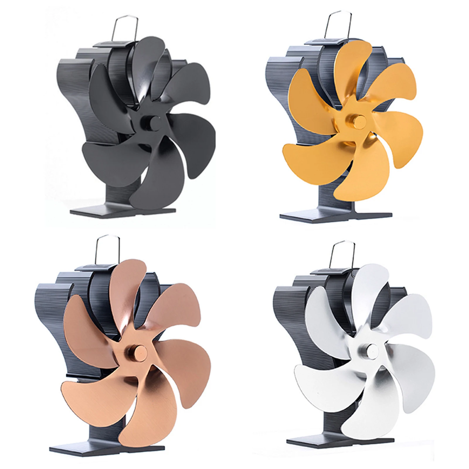 SF606S деревянная плита вентилятор для камина одиночная головка 6 лезвий камин 60-350