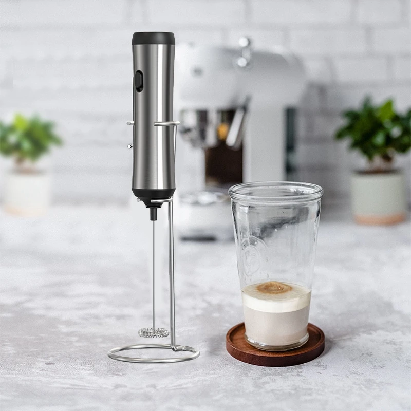 

Electric Milk Frother Mixer USB Handheld Foamer Coffee Maker Egg Beater Kitchen Food Blender Tool