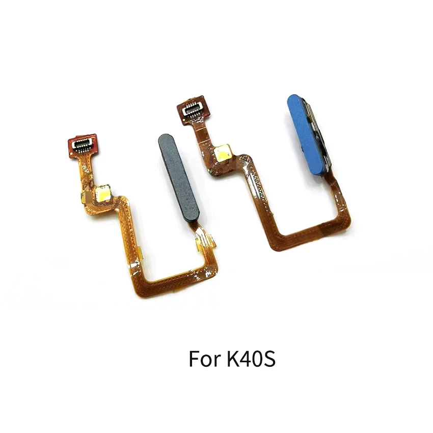 Кнопка питания для Xiaomi Redmi K40 / Pro датчик отпечатков пальцев гибкий кабель запасные