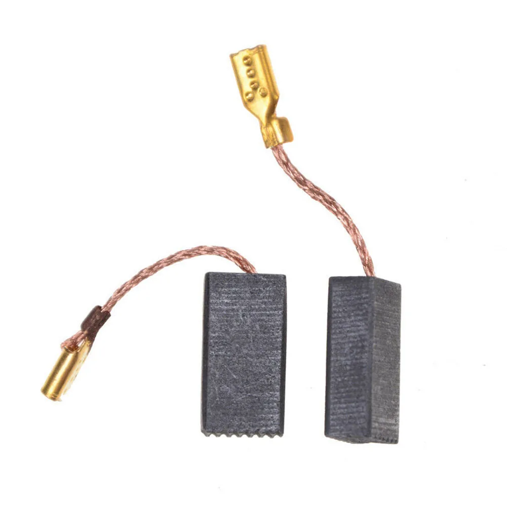 

10pcs For Angle Grinder Copper Motor Carbon Brush Universal Easy Install Portable Electric Drill Repair Replacement Power Tool