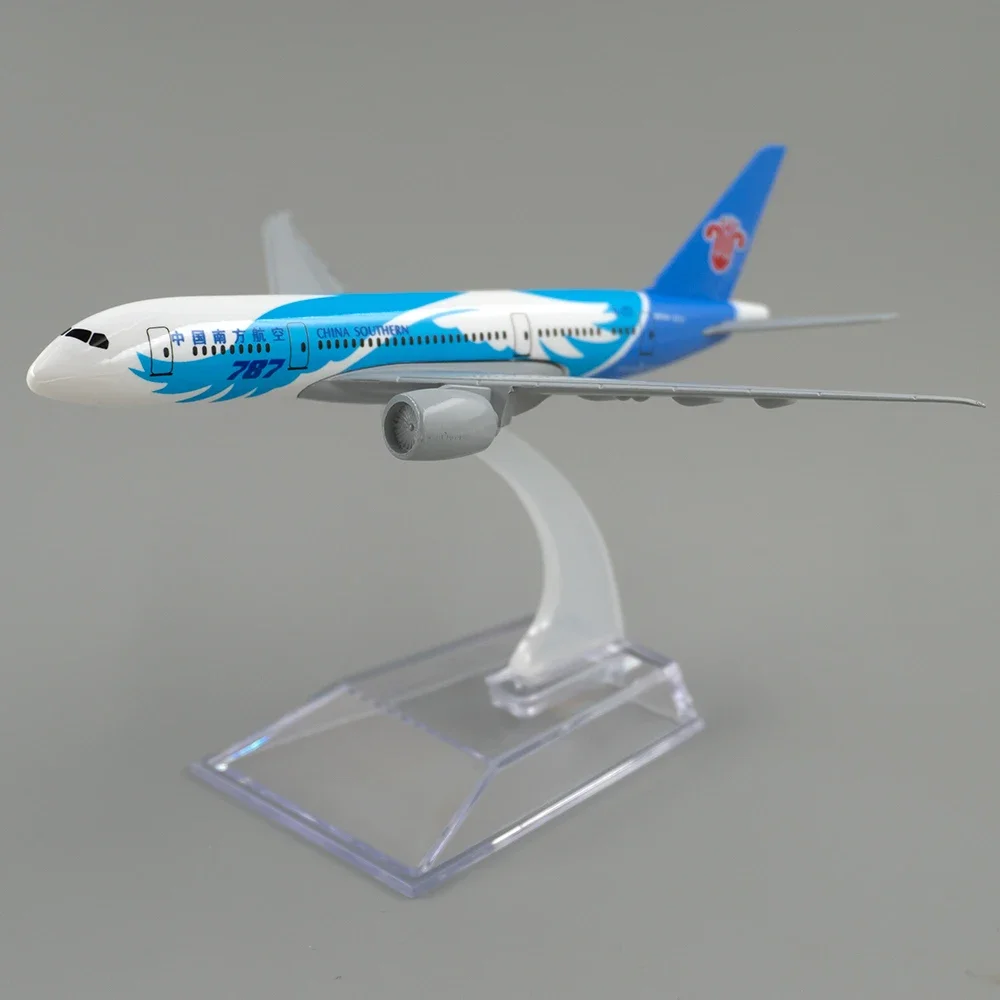Самолет в масштабе 1/400 B787 China South 16 см модель самолета из сплава Боинг 787 игрушки