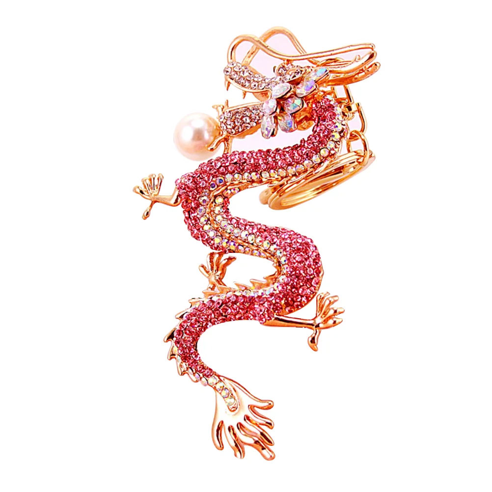 

Rhinestone Keychain Car Keyring Purse Bag Pendant Decoration Hanging Keychain Accessory Creative Gift )