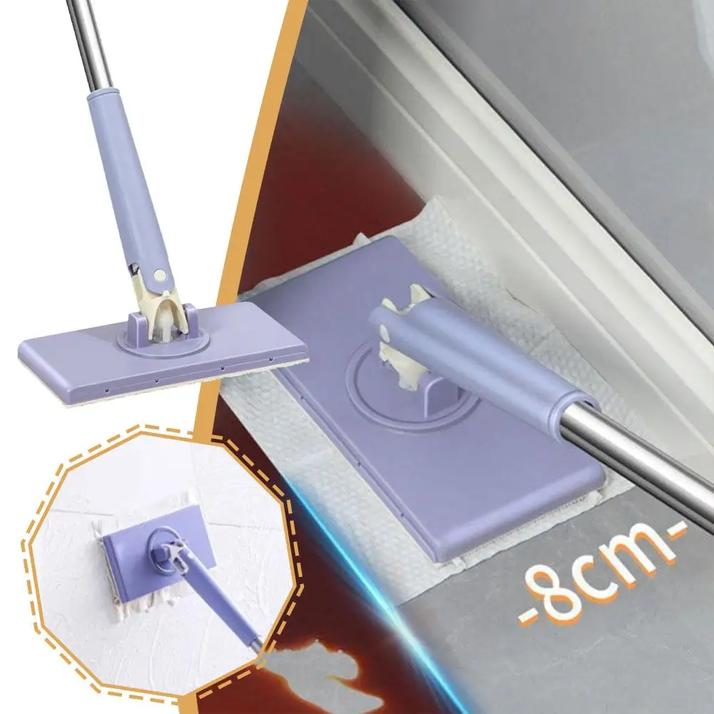 Автоматическая сменная деталь ткани свободные руки вращающаяся на 360 ° Швабра