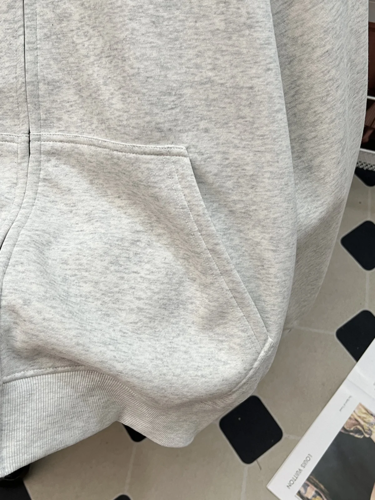 Wassup American vintage Contrast Color Cardigan Hoodie Men's Autumn and Winter New Overfit jacket Couple look Outerwear