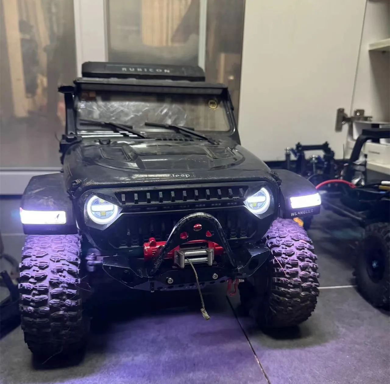 Ralaro MK07 с модернизированным металлическим передним бампером и толщиной адаптера 3