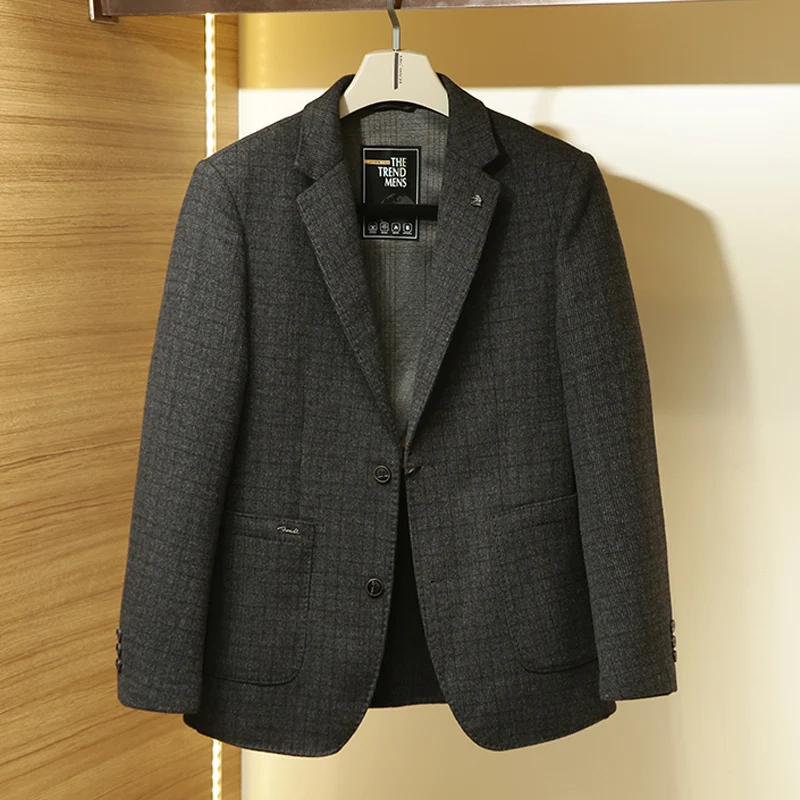 Новинка 2024 деловой повседневный тренд удобный облегающий Свадебный Мужской