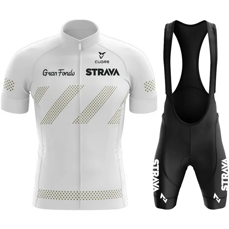 

Men's Cycling Outfit Set Summer Clothing 2023 Bib Bicycle STRAVA Complete Sports Shirt Mtb Pants Mens Sets Jersey Shorts Clothes