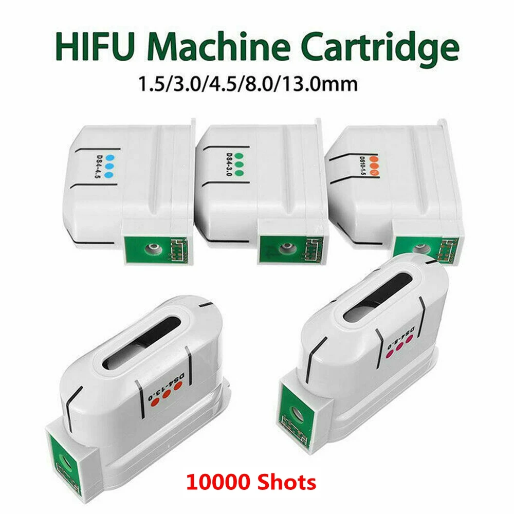 

2022 HIFU Machine Ultrasound Face 10000 Shots Exchangeable Facial Body Vaginal Cartridge/Anti Aging HIFU Transducer