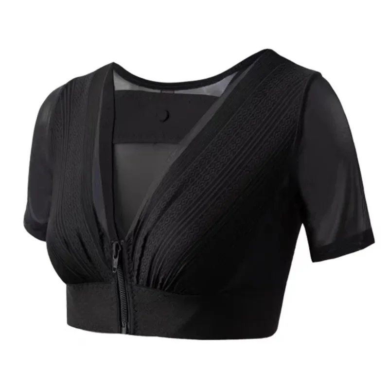 Корсет Формирующий топ с молнией стиль средней яркости корсет для коррекции