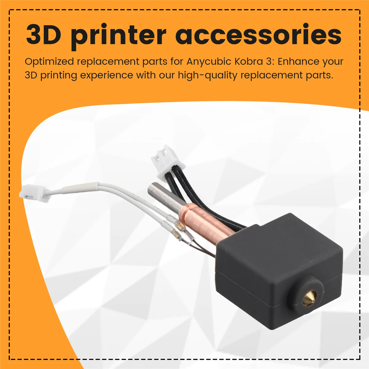 Для Anycubic Kobra 3 детали сопла Hotend для экструдера аксессуары Hot End