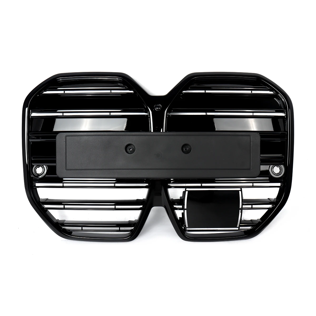 

Гоночная решетка для BMW G26 серии 4 i4 Gran Coupe eDrive35 40 M50 2022 2023 2024, глянцевый черный передний бампер, верхние решетки воздухозаборника