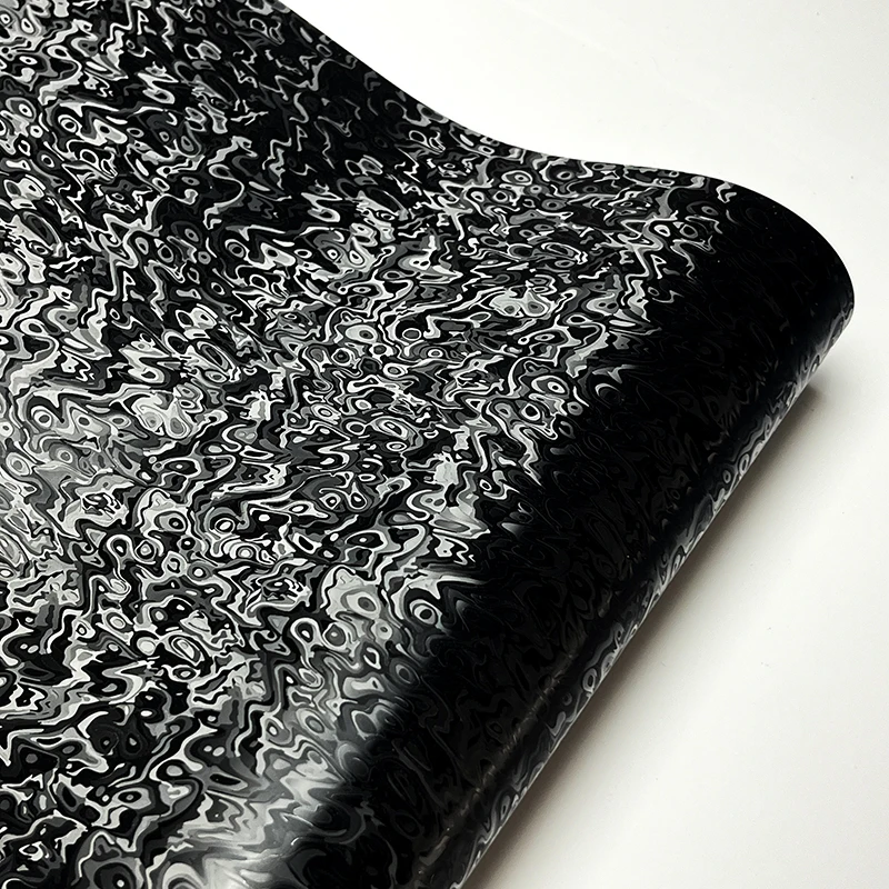 

Премиальная Самоклеящаяся Виниловая Пленка Из ПЭТ Под Текстуру Карбона «Космический Призрак» Для Кузова Автомобиля