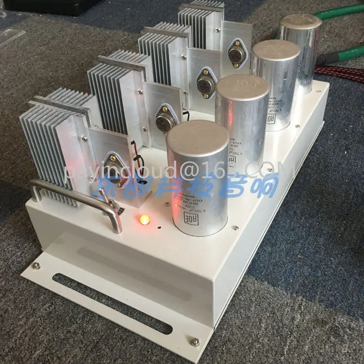 

Manual DIY 1969 small A-class ON MJ15024 gold sealed tube power amplifier, 15W * 2, frequency response 15Hz~30Khz