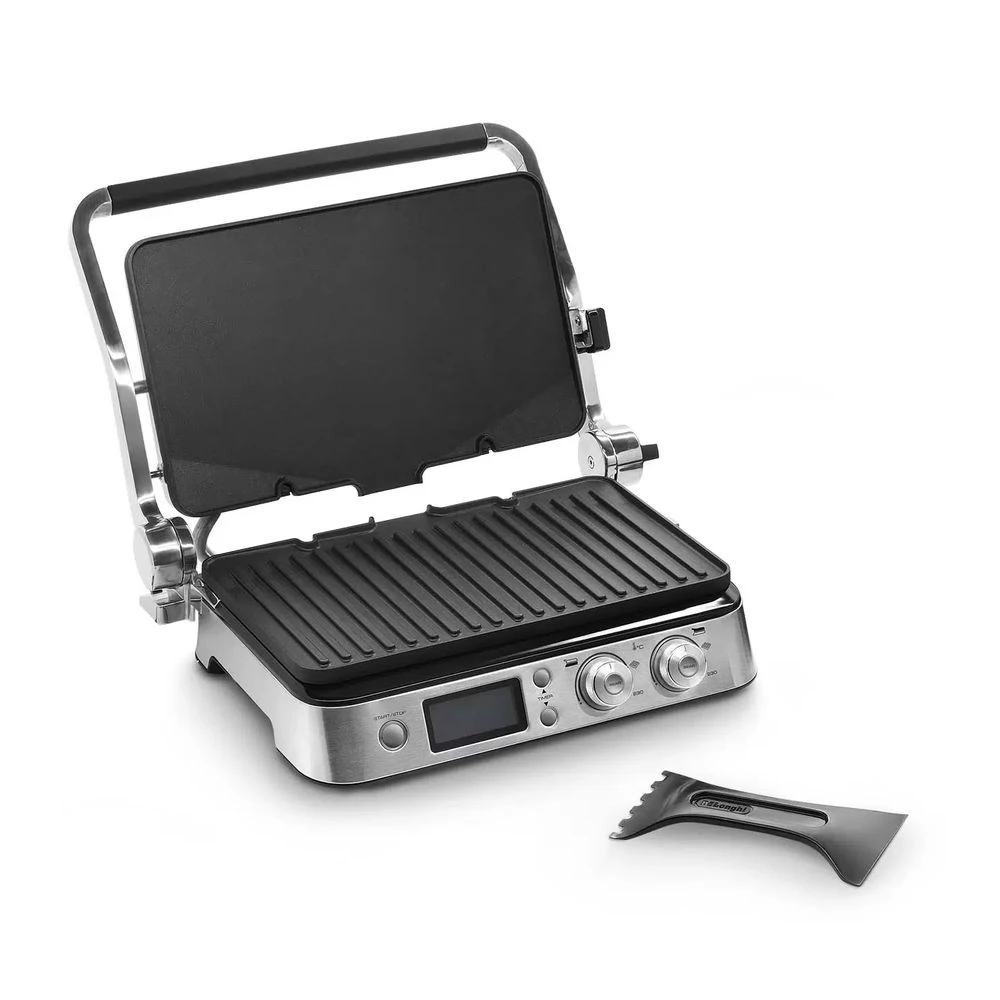 Электрогриль DeLonghi CGH 1012D 2000Вт серебристый |