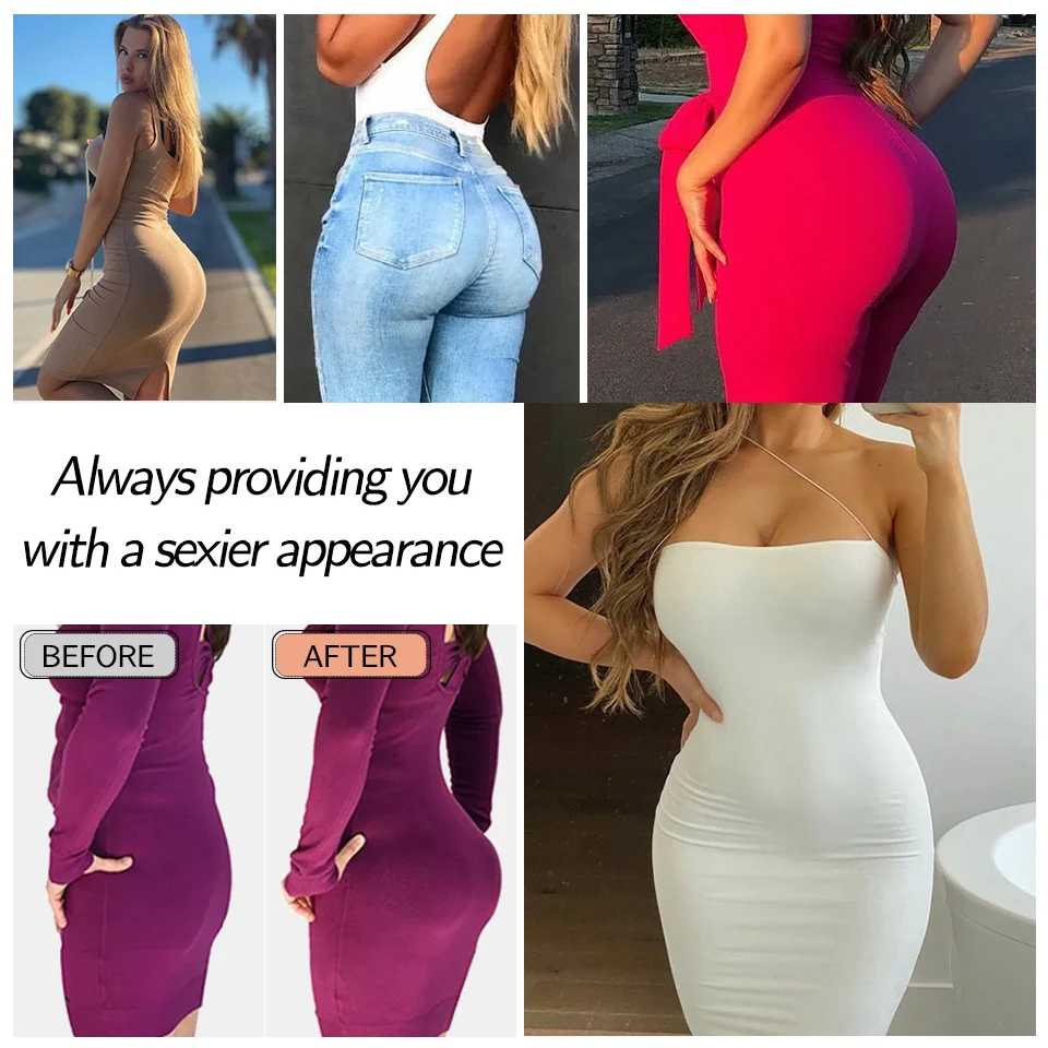 Женское корректирующее белье для подтяжки ягодиц нижнее с подкладкой шорты