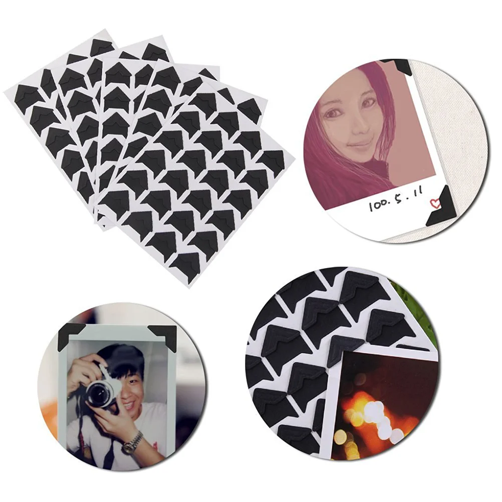 

Photo Corner Corners Paper Album Diary Adhesive Self Sticker Kraft Adhesives Stickers Holder Picture Scrapbooking Off Peel
