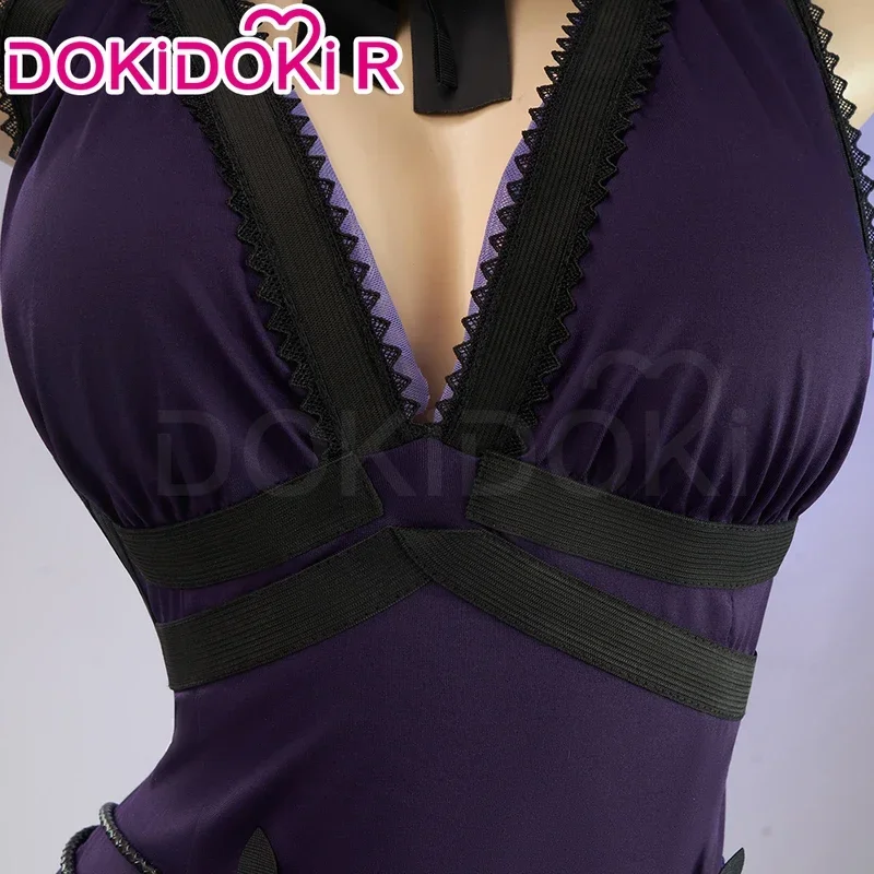 Косплей костюм Тифа Фиолетовый Полиэстер