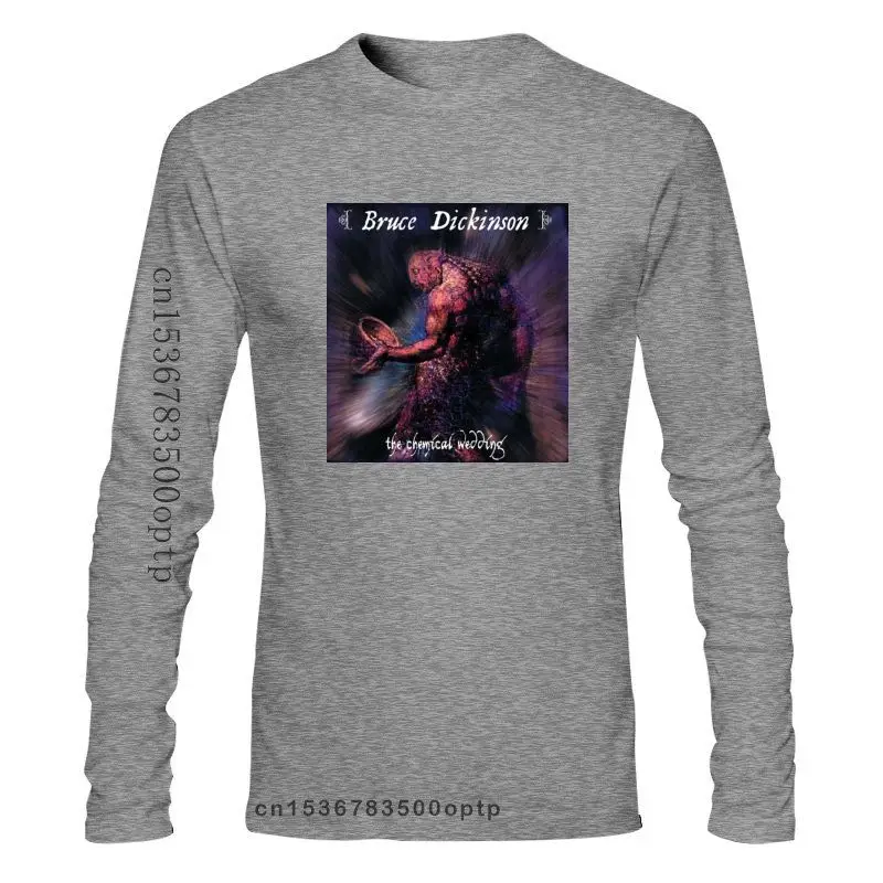 

Мужская одежда, Брюс Дикинсон, химикаты, свадебная футболка, футболка