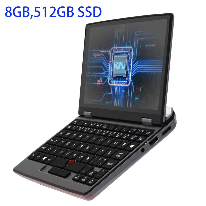 Мини-ноутбук GMOLO 2048 дюйма сенсорный экран Intel J4125 8 + 512 ГБ SSD |