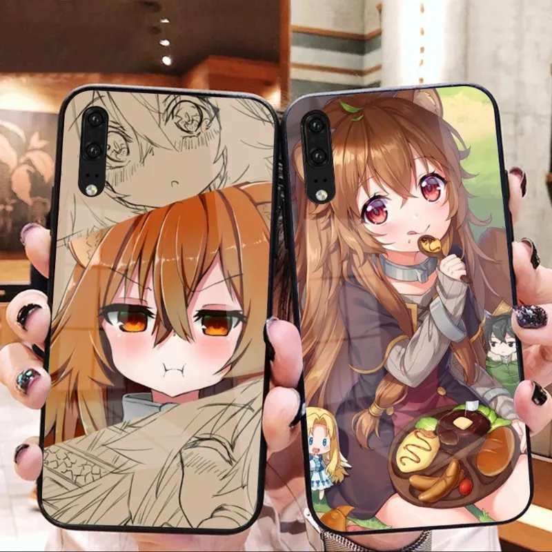 Чехол Raphtalia Tate Yuusha для телефона Huawei P50 P40 P30 P20 Pro Mate 40 30 20 Pro Nova 9 8 7 PC стеклянный чехол для телефона