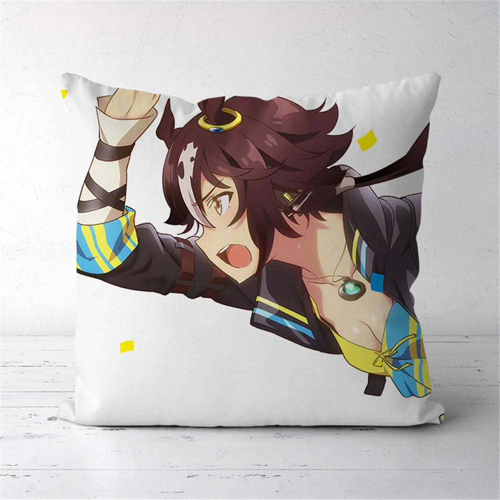 

Uma Musume Pretty Derby Anime Two Sided Pillow Cushion Case Cover 291