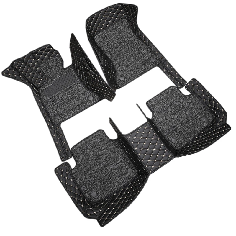 

Custom 5 Seat Car Floor Mats For Changan Cx70 Cx70T2017- 2019 2020 2021 2022 Leather Auto Carpet Anti Dirty Foot Pad Accessories