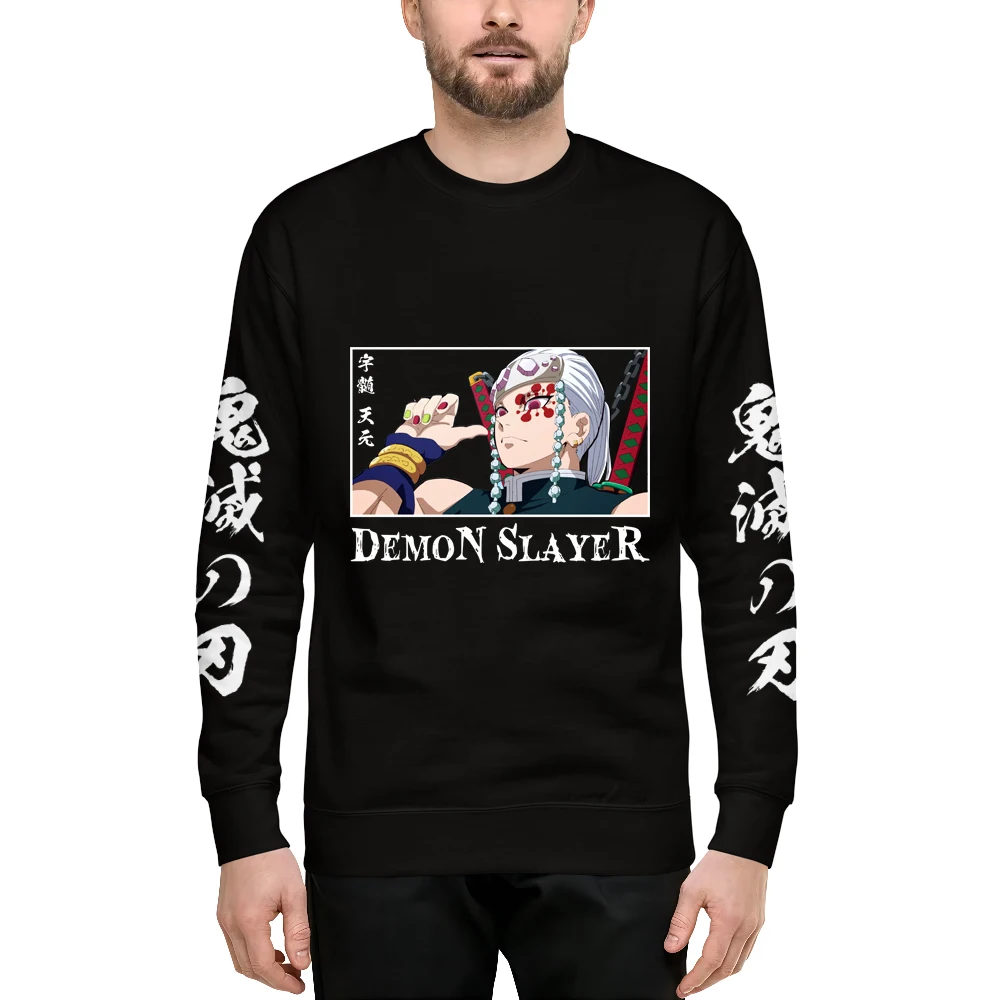 Толстовка унисекс с капюшоном аниме дизайн удзуй Тенген звук хашира манга