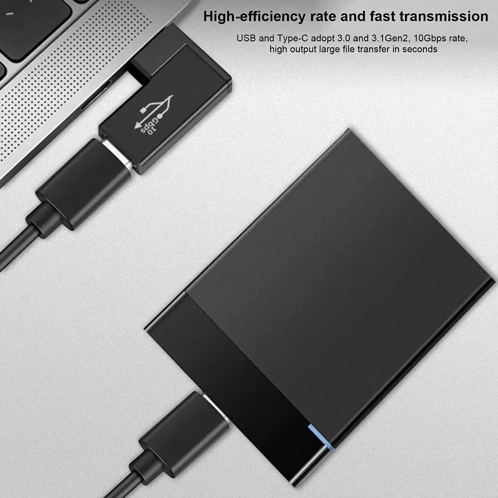 Переходник OTG USB 3.1 Type C мама-USB 3 0 папа 10 Гбит/с Тип C-USB под углом 90 градусов для