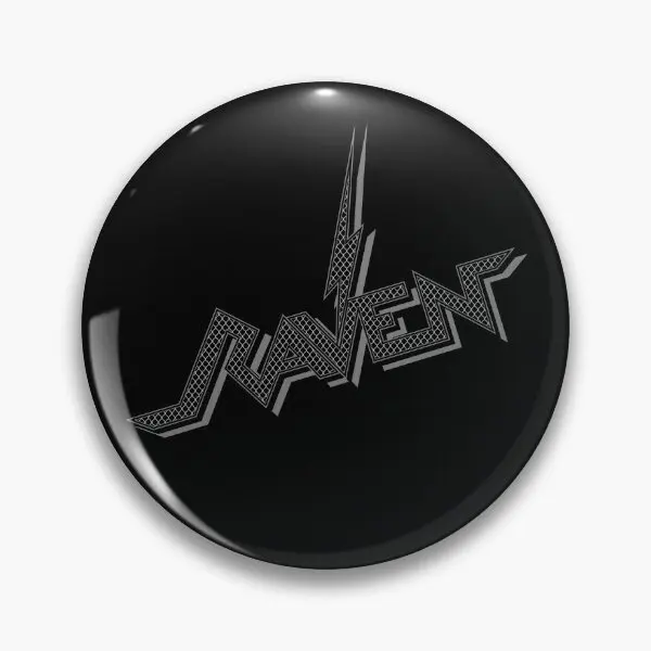 Мягкая булавка для пуговиц Raven Nwobhm модный креативный значок одежды подарок