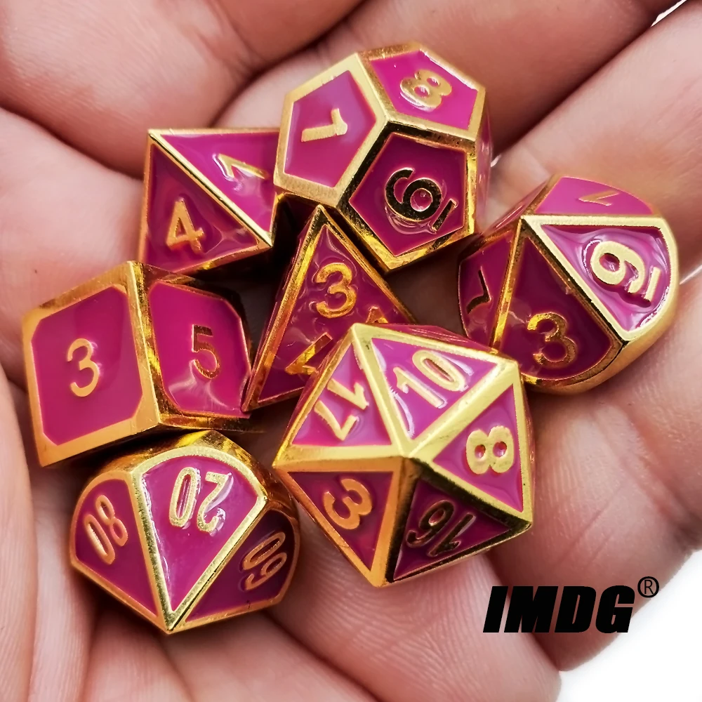 IMDG 7 шт./компл. креативные игровые кости для ролевых игр многогранные