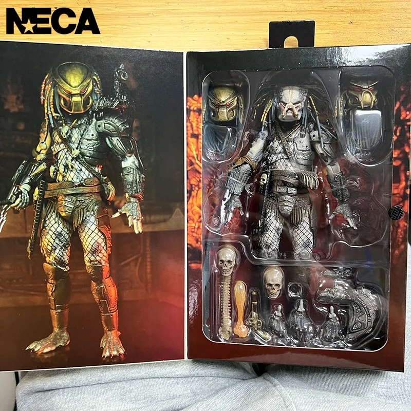 Фигурка хищника Neca подлинное первое издание лидер клана серый черный хищник