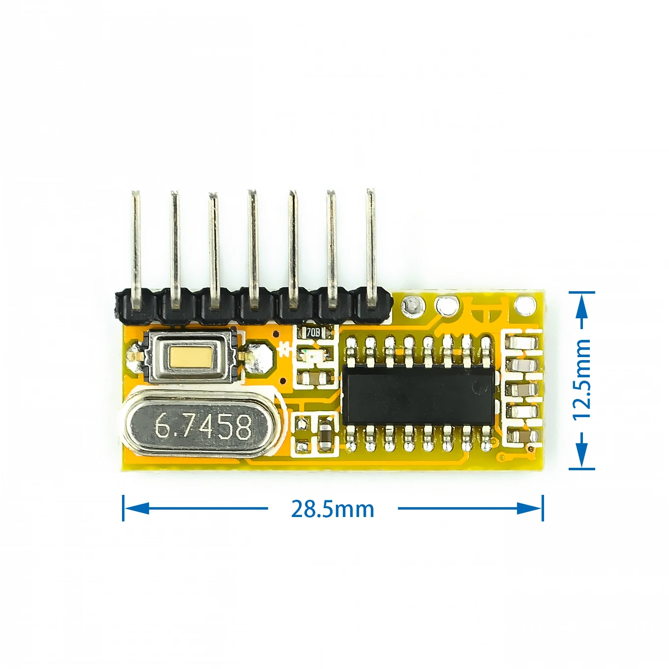 RXC6 433Mhz Superheterodyne Wireless Receiver PT2262Module With Learning Code Mode Code Steady for  /AVR