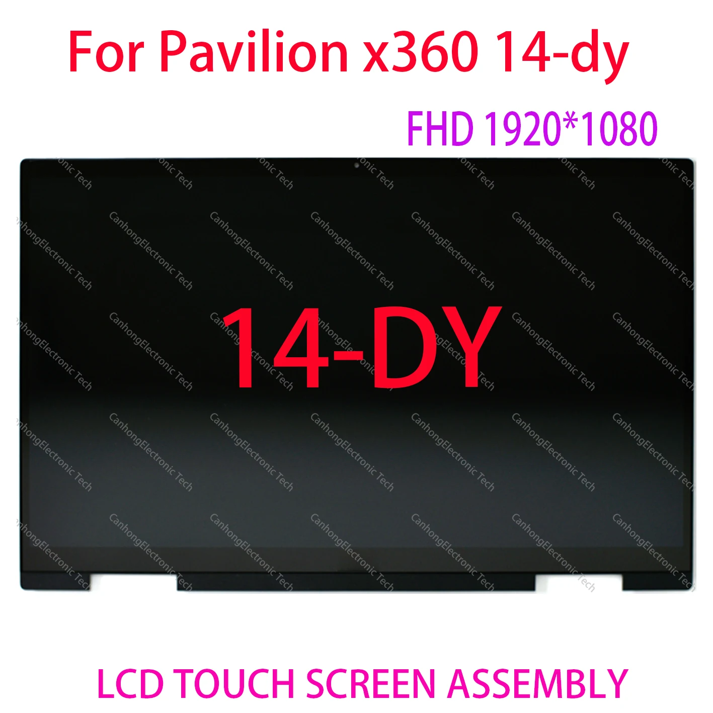 

For HP Pavilion X360 Convertible 14-dy 14-dy0007 14-dy0018TU TPN-W148 14m-dy Lcd Touch Screen Digitizer Replacement Assembly