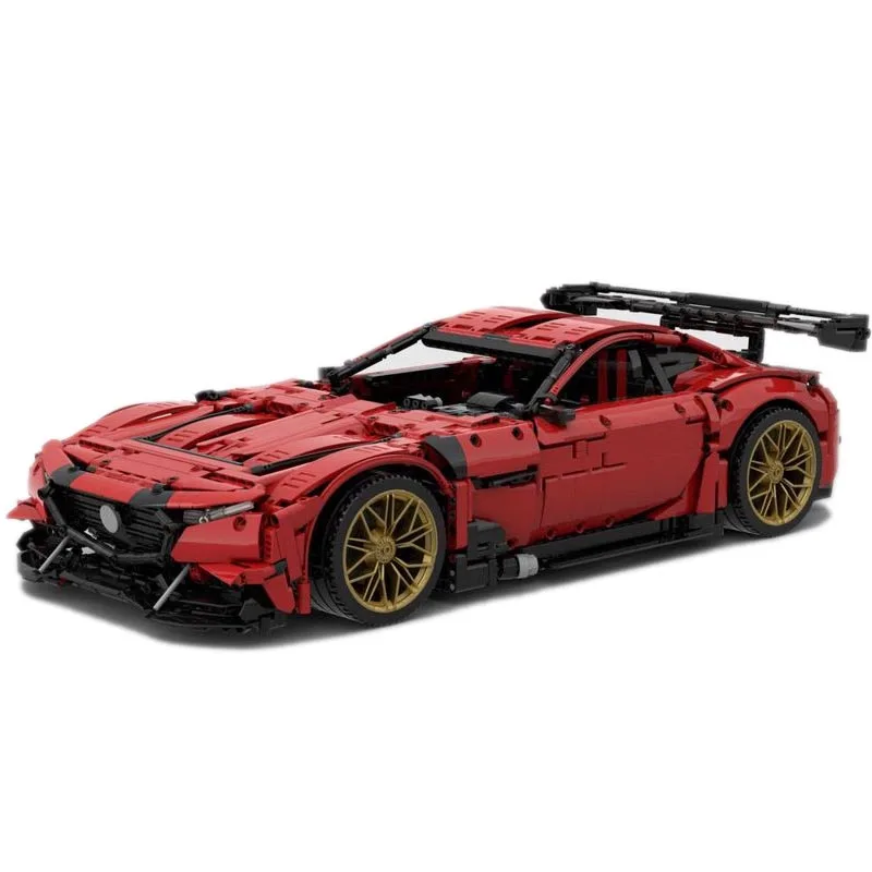 Новинка модель MOC-156321 RX-концепция 1:8 автомобиля Supercar Racers строительные блоки
