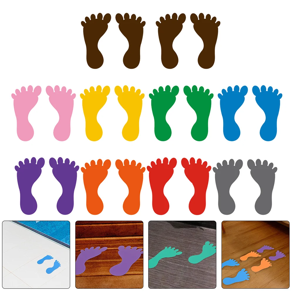

Floor Footprint Stickers Decals Decal Decoration Sticker Decor Kids Classroom Kindergarten Supplies School Baby Waterproof