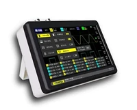 fnirsi 1013d dual channel usb tablet oscilloscope 100mhz 1gsas 7 lcd touch screen dso multimeter