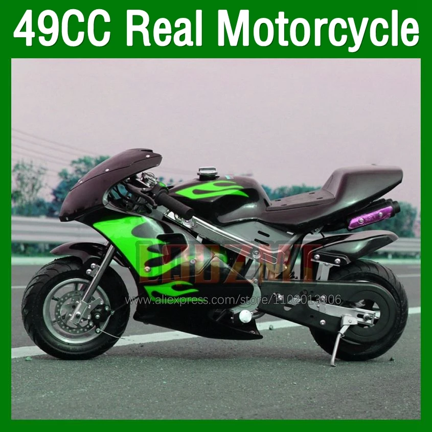 

ATV off-road Superbike Mini Motorcycle 2-Stroke 49CC Mountain Gasoline Scooter Small Buggy Motor Bikes Aldult Racing Motorbike