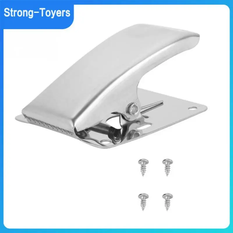 

Stainless Steel Fish Fillet Clamp Deep-jaw Fish Tail Clip Coming With 6 Screws Tool For Outdoor Fish Cleaning Camping Picnic